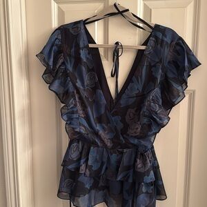 Ted Baker floral blouse